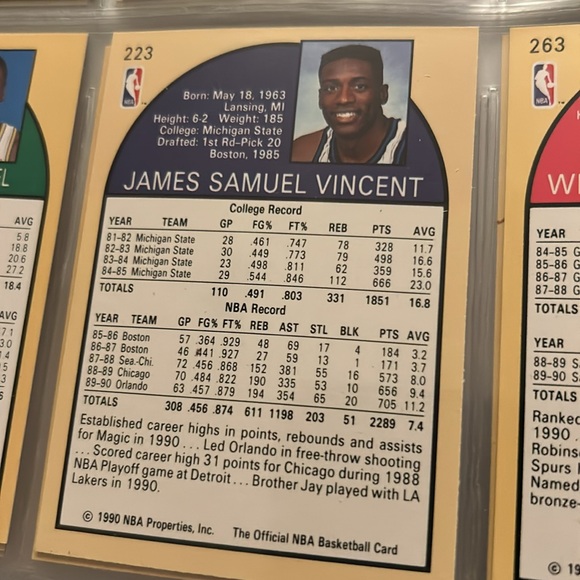 Sam Vincent Card - Picture 2 of 2